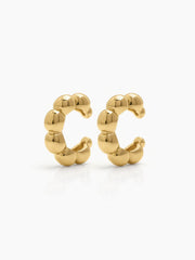 Odessa Beaded 18K Gold Plated Ear Cuffs