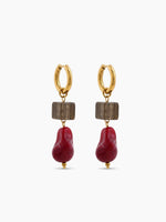 Oona 18K Gold Plated Hoop Earrings