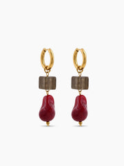Oona 18K Gold Plated Hoop Earrings