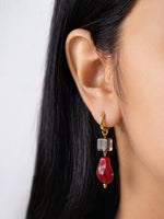 Oona 18K Gold Plated Hoop Earrings