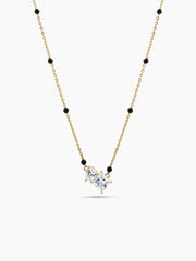 Renuka Pear Diamond 18K Gold Plated Mangalsutra