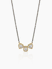 Sana Solitaire 18K Gold Plated Mangalsutra
