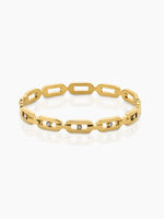 Seraphina Diamond 18K Gold Plated Link Bracelet
