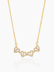 Shiny Clover Necklace