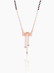 Shreya Rosegold Plated Mangalsutra