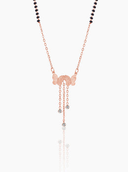 Shreya Rosegold Plated Mangalsutra