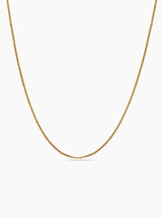 Talora Beaded 18K Gold Plated Women's Snake Chain