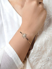 Tara 14K Gold Plated Mangalsutra Bracelet