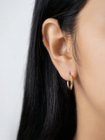 Vano Silver - 18K Gold Plated Women's Earrings