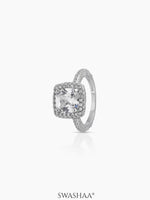 Velora Cushion Solitaire Ring