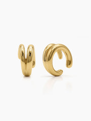 Verity 18K Gold Plated Ear Cuffs