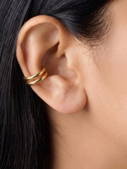 Verity 18K Gold Plated Ear Cuffs