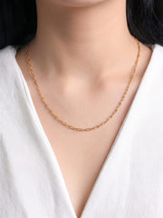 Viola Link 18K Gold Plated Women's Chain