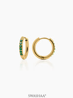 Zareen 18K Gold Plated Women's Hoop Earrings