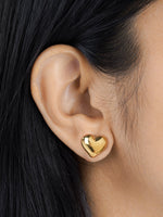 Zena Heart Women's Stud Earrings
